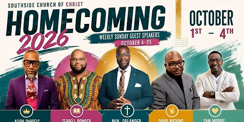 Southside Church of Christ\u2019s 44th Homecoming Celebration