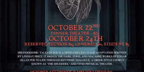 Shuddersome:Tales of Poe Presented by Bishop Dwenger Theater