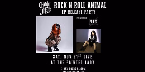 ROCK N ROLL ANIMAL EP RELEASE PARTY