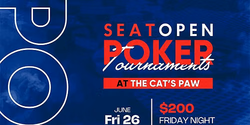 Cat's Paw Tournaments June 2026