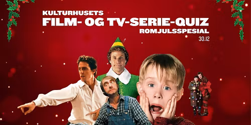 Film- og TV-serie-quiz romjulsspesial! \/\/ Drammen kulturhus