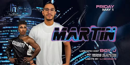 Martin Live at Hydrate