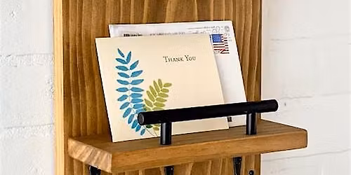 Make & Take: Entryway Organizer