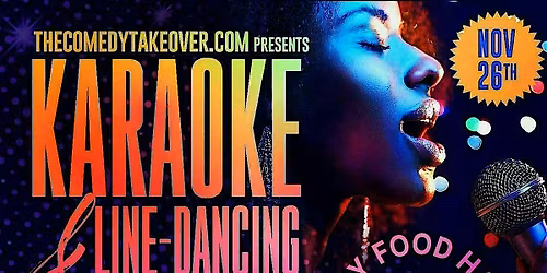 Pre-Thanksgiving Karaoke & Line-Dancing