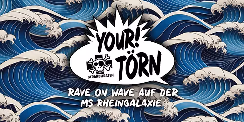 Rave on Wave mit den Strandpiraten auf dem Rhein Pt. 2