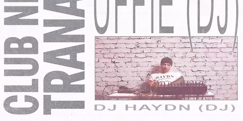 UFFIE \/ DJ Haydn \/ Tranan Bar \/ Club Night