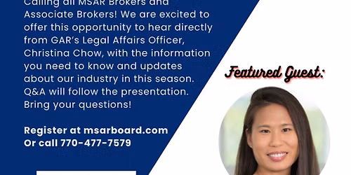 Broker's Council Breakfast - Georgia Association of REALTORS\u00ae