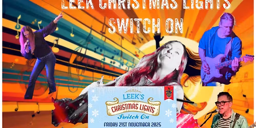 Acoustic Anarchy at Leek Christmas Lights Switch On