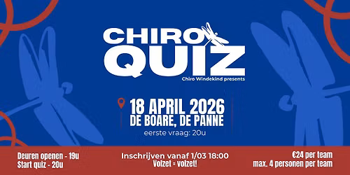 Chiro Windekind Quiz 2026