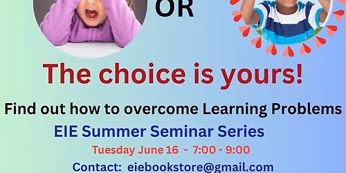 Overcoming Learning Problems