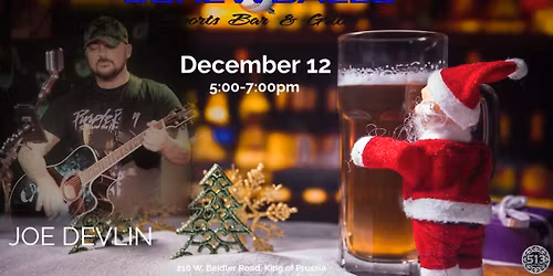 Screwballs Happy Hour with Joe Devlin. Fa La La Fabulous!