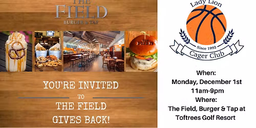 The Field Gives Back