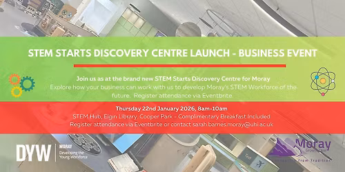 STEM Starts Discovery Centre Launch - Business Event