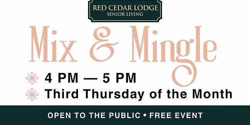 Red Cedar Lodge Mix & Mingle