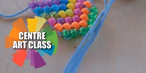 Beaded Chevron Earrings