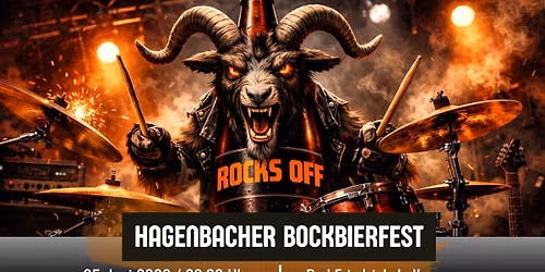 ROCKS OFF - HAGENBACHER BOCKBIERFEST \/ Bad Friedrichshall