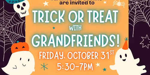 Trick or Treat with Grandfriends in Columbia Heights!