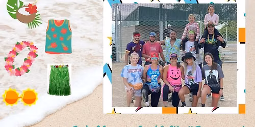 End of Summer Coed Softball Tournament: A Day at the Beach