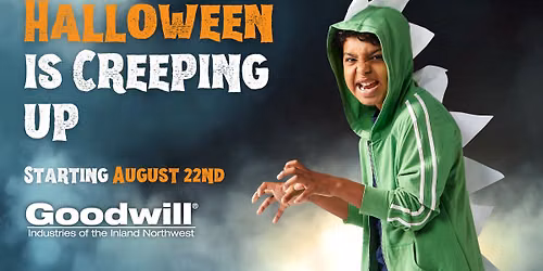 Halloween Comes Alive at Goodwill Starting August 22nd!