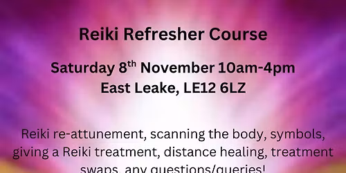 Reiki Refresher Course