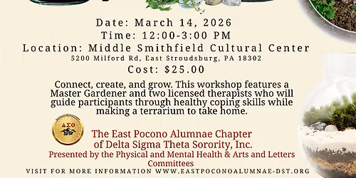 Gardening & My Thoughts: Terrarium Workshop