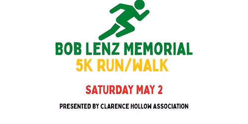 Bob Lenz Memorial 5K Run\/Walk in Clarence Hollow