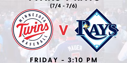 Minnesota Twins at Tampa Bay Rays at Tropicana Field