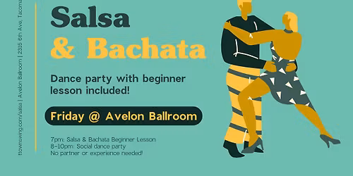 Salsa & Bachata Dance Party 2\/20