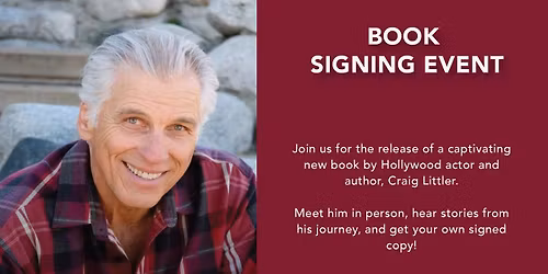 Local Author Craig Littler Book Signing!