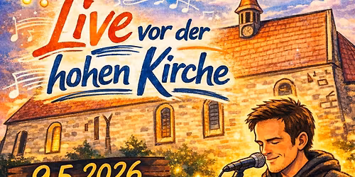 Live vor der hohen Kirche