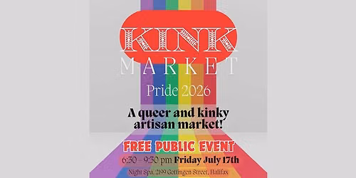 Pride Kink Market (19+) Free Event