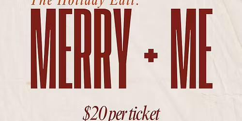 Merry + \u2728ME\u2728