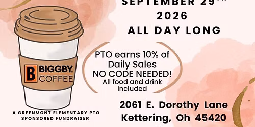 Biggby Coffee Fundraiser! \u2615\ufe0f