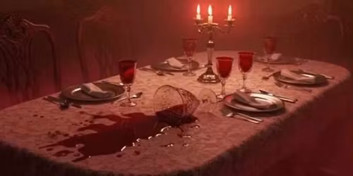 Murder Mystery- Guess Who\u2019s Dying for Dinner?
