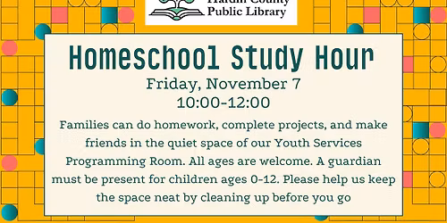 Homeschool Study Hour