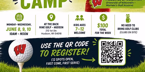 Summer Kids Camp - Learn to Golf for Ages 7-12