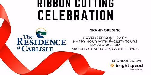 Ribbon Cutting - The Residence at Carlisle
