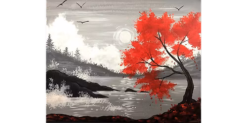 Fire and Mist - Paint and Sip in Boston | Classpop!\u2122