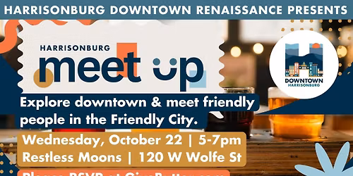 Harrisonburg Meet Up at Restless Moons