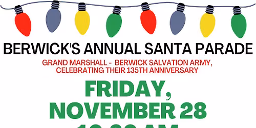 Berwick\u2019s Annual Santa Parade