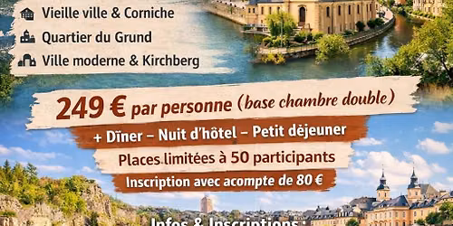 week-end \u00e0 Luxembourg Ville