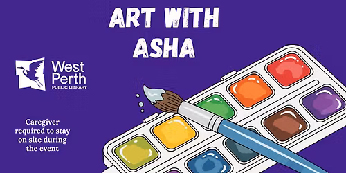 Art with Asha- Registration Required