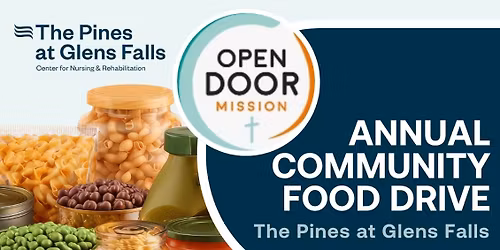 The Pines at Glens Falls Annual Community Food Drive