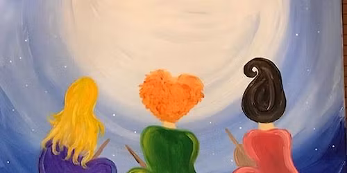 Hocus Pocus Paint & Sip Event