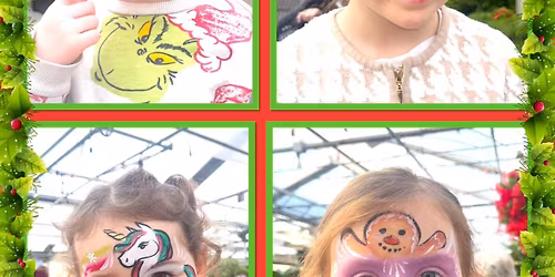 Face Painting and Photos with Santa & Mrs. Claus!