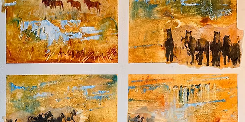 Cold Wax Basics in Oil & Mixed Media with Suzy Johnson