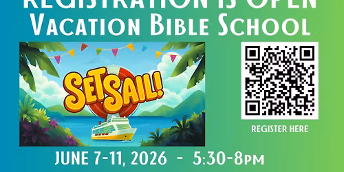 Valleybrook VBS Set Sail 2026