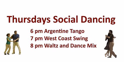 Field Trip to Balboa and Swing Dancing on Thursdays with Andy for Now Due to Room Conflict