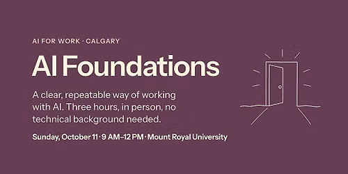 AI Foundations: An In-Person AI Seminar in Calgary