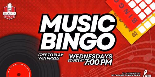Alabaster Music Bingo | Siluria Brewing Company﻿
